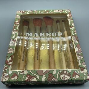 Ecoharbor Natura Makeup Brush Set, NIB